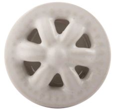 White Ceramic Flower Cabinet Knobs Online
